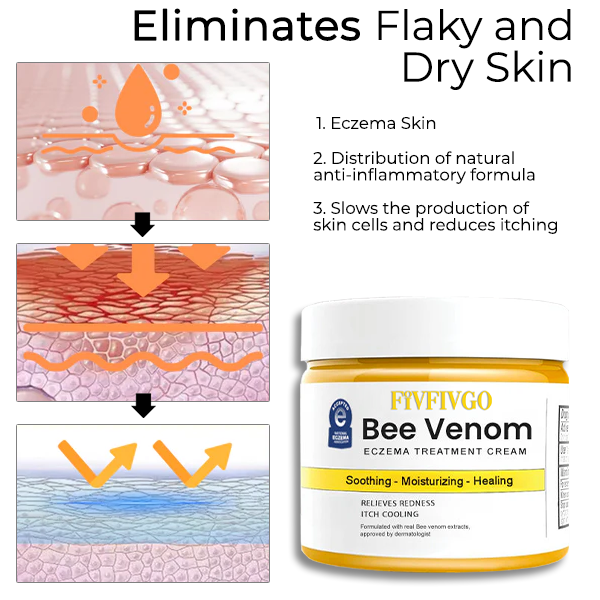 Fivfivgo™ Bee Venom Eczema Treatment Cream