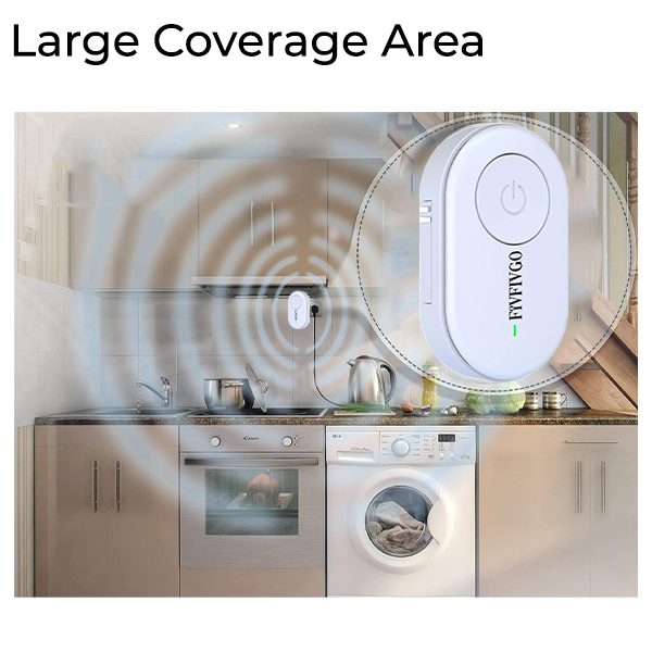 Fivfivgo™ Répulseur de punaises de lit portable à ultrasons