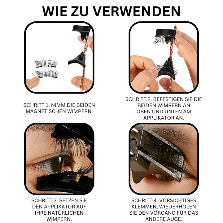 Fivfivgo™ 3D Magnetisches Wimpernset