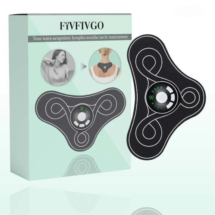 Fivfivgo™ TENSWave Instrument de Cou Apaisant Lympho Acupoints