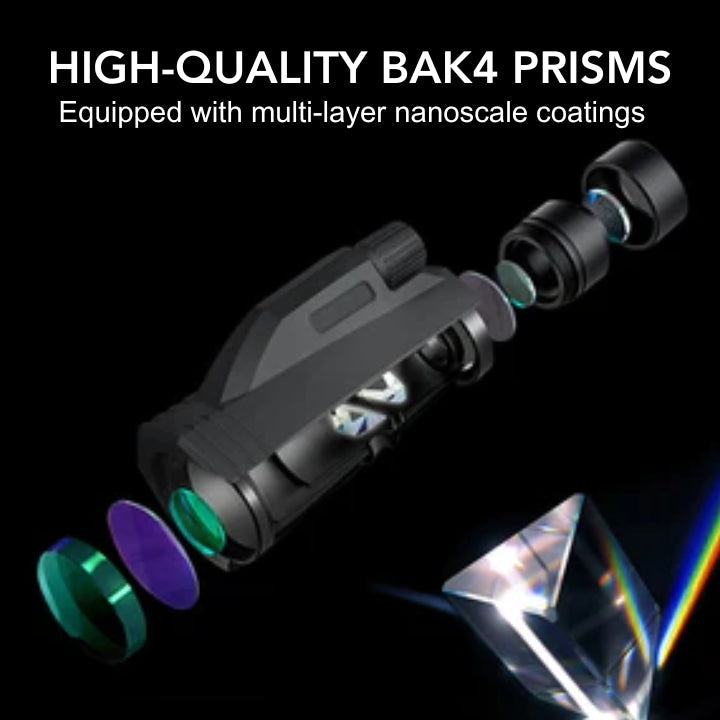 Lyseemin™ StellarView 500X Jumelles de vision nocturne ultra-portables