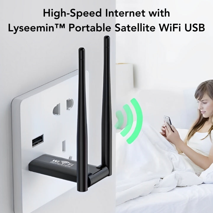 Lyseemin™ Wifi par satellite portatif USB