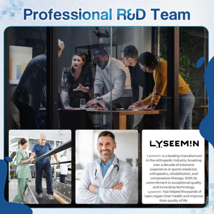 Lyseemin™ EMS Elektrische Muskelstimulationstherapie - Smartes tragbares Massagegerät