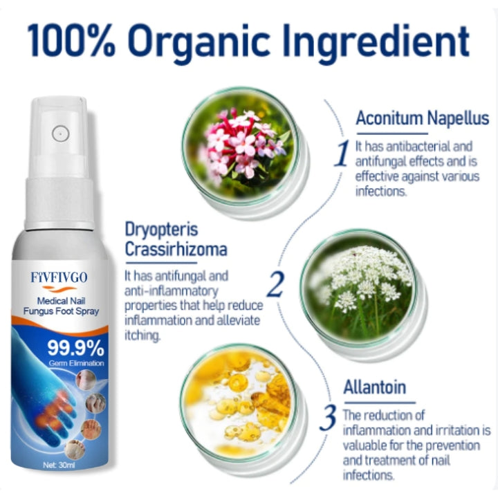 Fivfivgo™ Medizinisches Nagelpilz-Fußspray