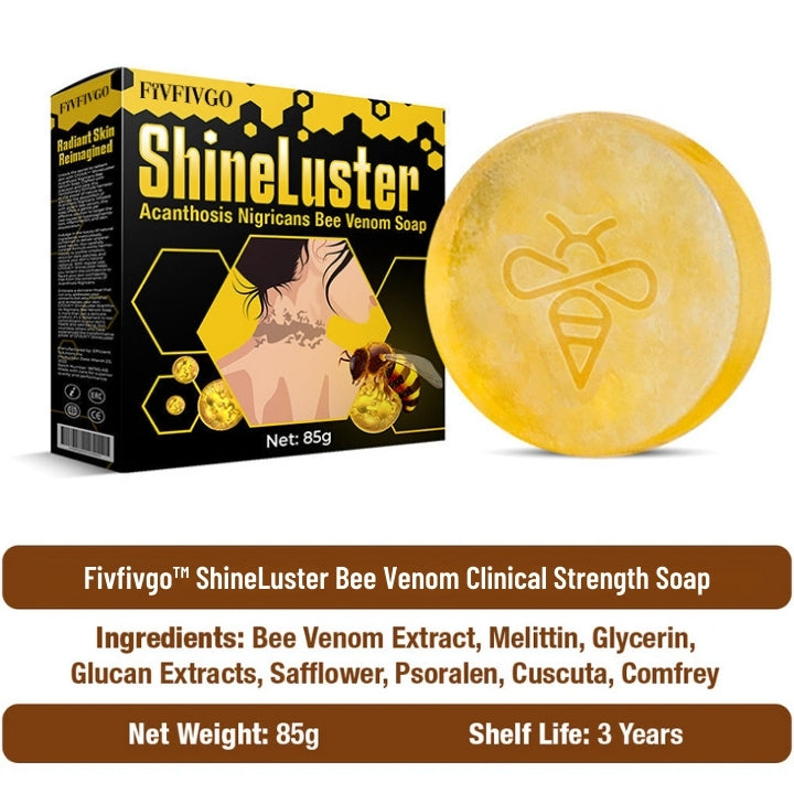Fivfivgo™ ShineLuster Bienengift Seife mit klinischer Stärke für klare Haut