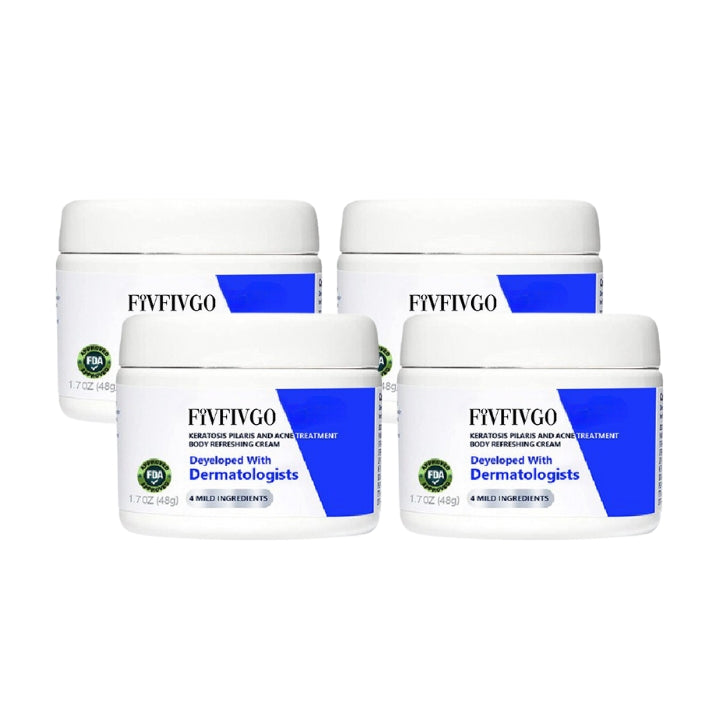 Fivfivgo™ Keratosis Pilaris & Aknebehandling Uppfriskande kroppskräm