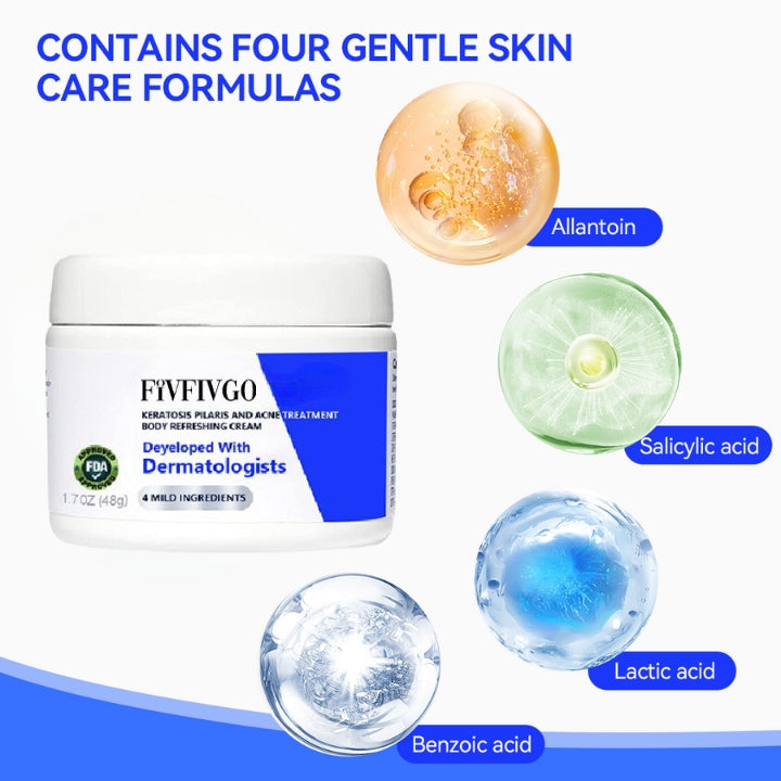 Fivfivgo™ Keratosis Pilaris & Acne Treatment Body Refreshing Cream