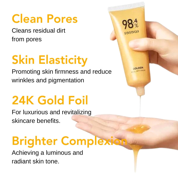 Fivfivgo™ Goldfolien-Peel-Off-Maske