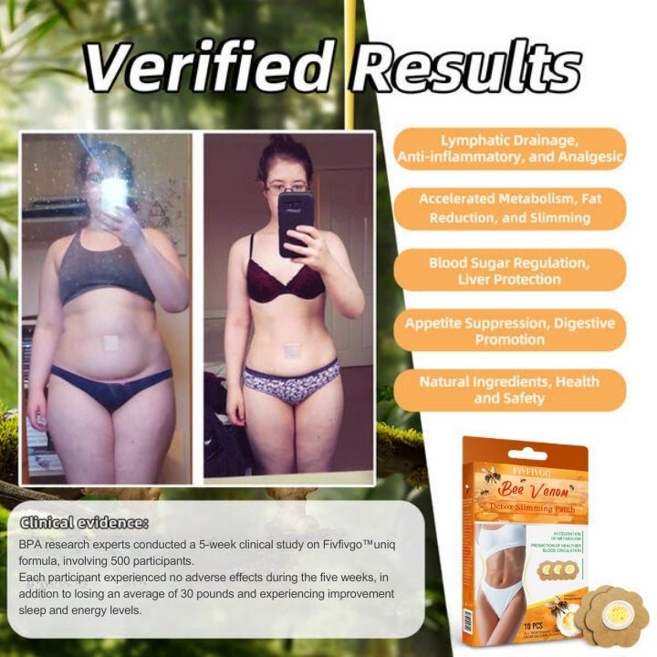 Fivfivgo™ Bienengift Detox Schlankheitspflaster