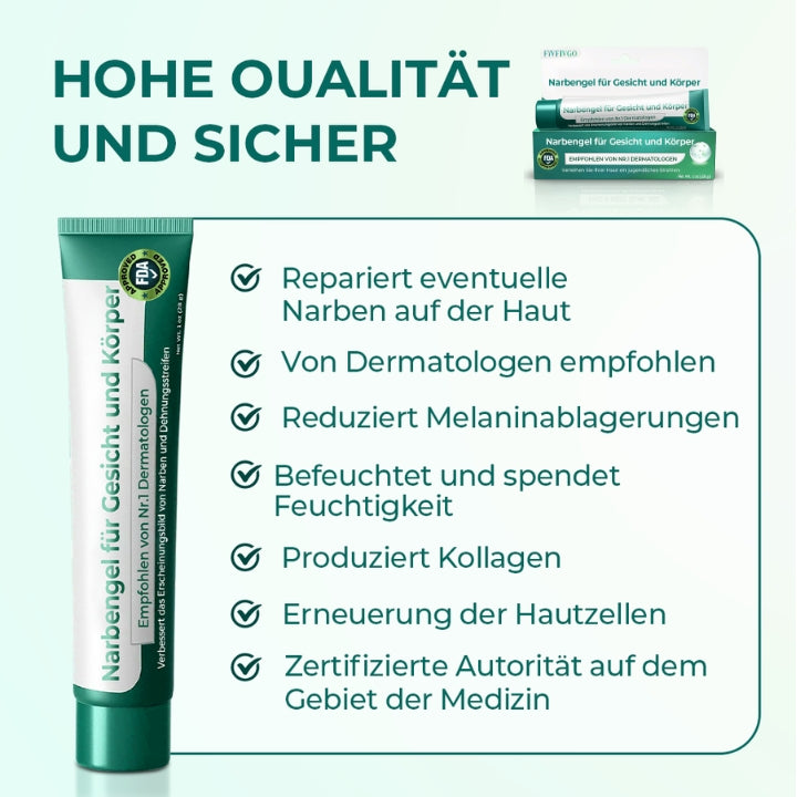 Fivfivgo™ Fortschrittliches Medizinisches Stammzellen-Narbengel