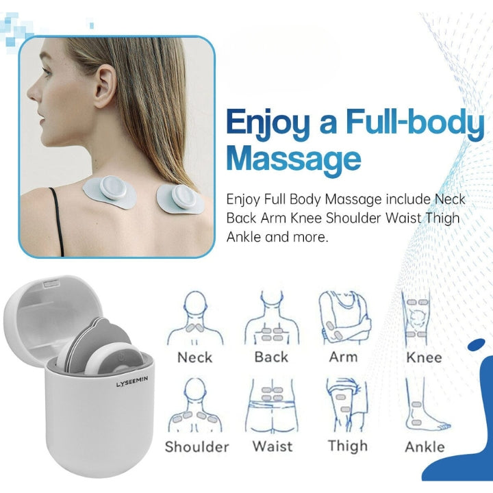 Lyseemin™ EMS Thérapie de stimulation musculaire électrique - Masseur portable intelligent