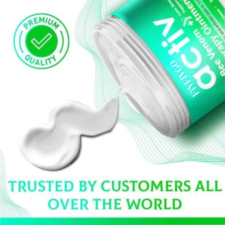 Fivfivgo™ Crème ACTIVE de Thérapie Articulaire et Osseuse au Venin d'Abeille (Récupération Complète du Corps, Formule Naturelle Pure)