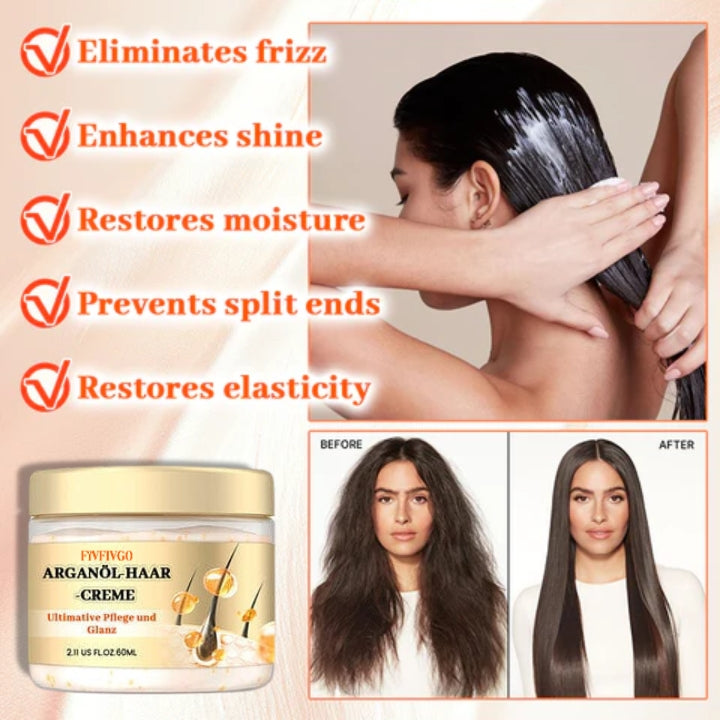 Fivfivgo™ Arganöl-Haarcreme - Ultimative Pflege und Glanz