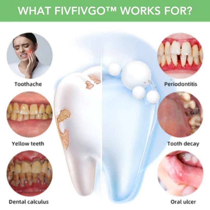 Fivfivgo™ Herbal Brightening Oral Repair Mousse
