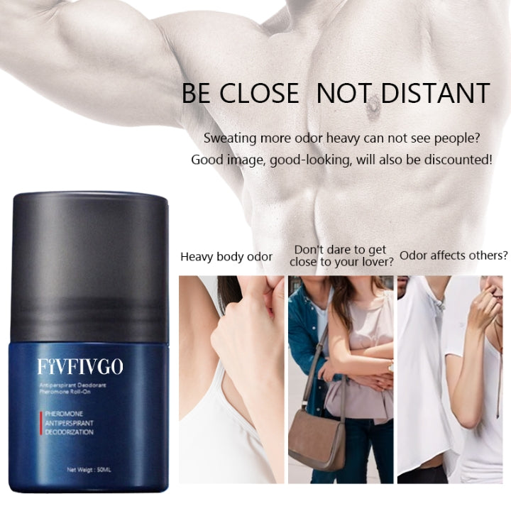 Fivfivgo™ Roll-On anti-transpirant et déodorant à la phéromone