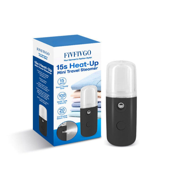 Fivfivgo™ Sonnenschein 15s Aufheizen Mini-Reisedampfgarer