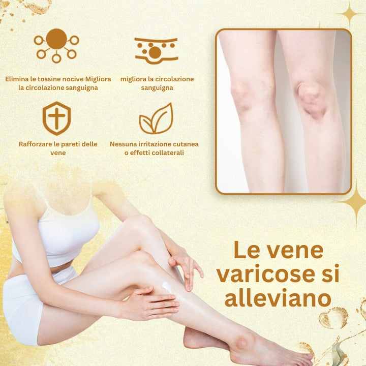 Fivfivgo™ Crema miracolosa per le vene varicose