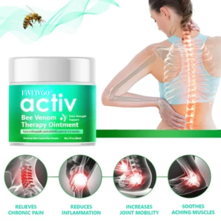 Fivfivgo™ AKTIVES Bienengift-Gelenk- und Knochentherapiecreme (Komplette Körperregeneration, reine natürliche Formel)