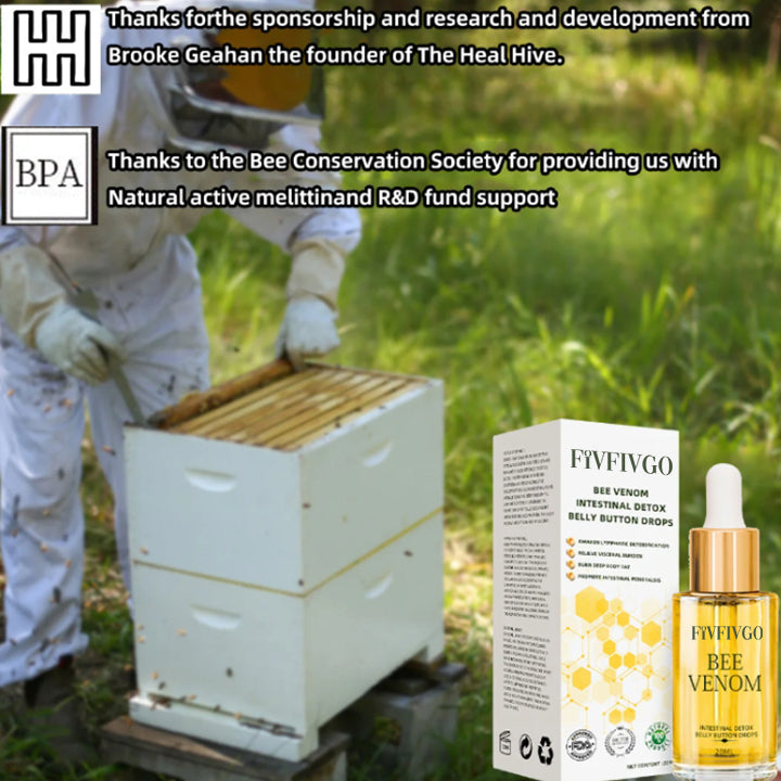 Fivfivgo™ Bienengift Darm-Entgiftung Bauchnabel-Tropfen