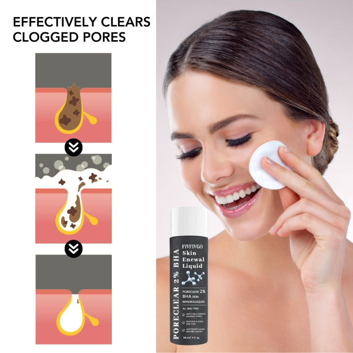 Fivfivgo™ PoreClear 2% BHA Liquide de Renouvellement de la Peau