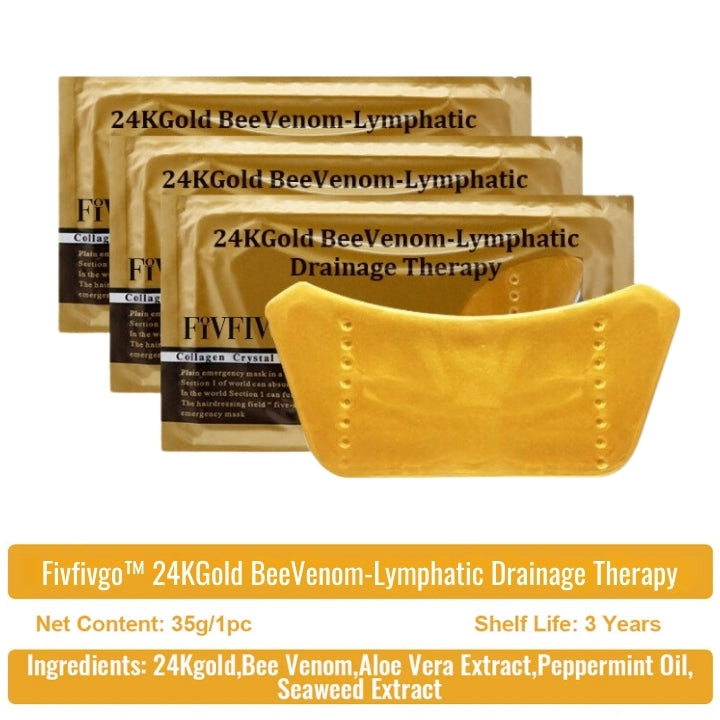 Fivfivgo™ 24KGold🐝BeeVenom-Lymphatic Drainage Therapy🌟