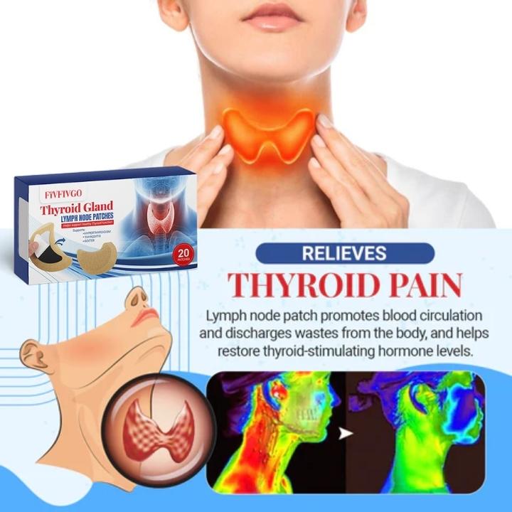 Fivfivgo™ Patches sur les ganglions lymphatiques de la glande thyroïde