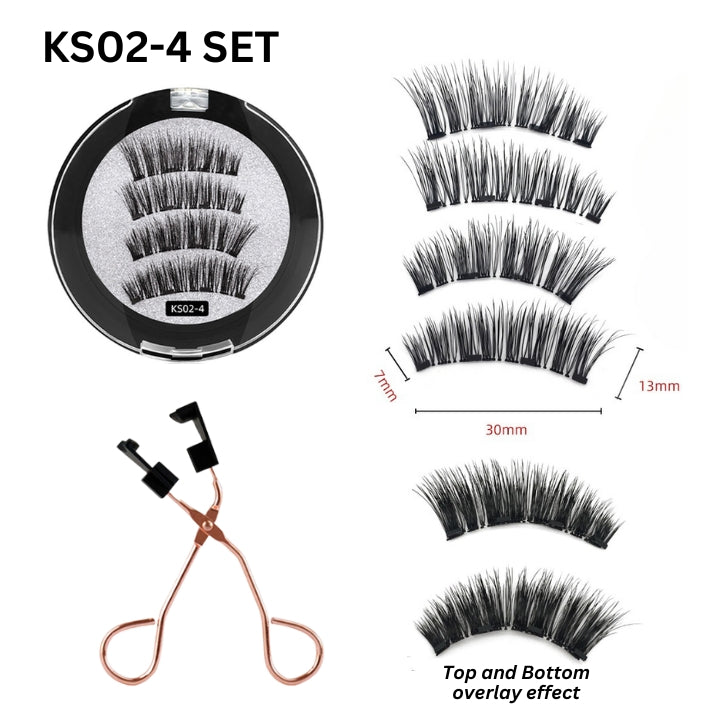 Fivfivgo™ 3D Set de cils magnétiques