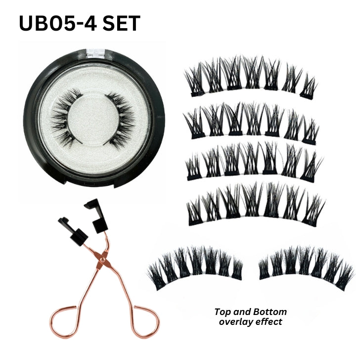 Fivfivgo™ 3D Set de cils magnétiques