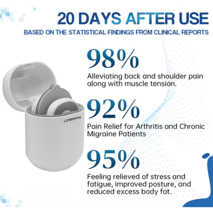 Lyseemin™ EMS Thérapie de stimulation musculaire électrique - Masseur portable intelligent