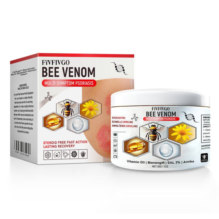 Fivfivgo™ Bienengift Multi-Symptom Psoriasis Creme