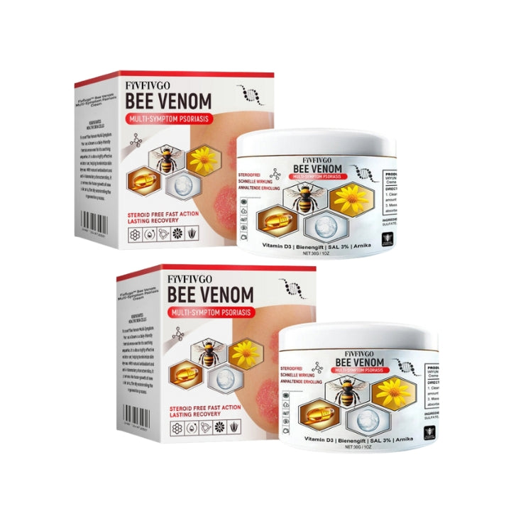 Fivfivgo™ Bienengift Multi-Symptom Psoriasis Creme