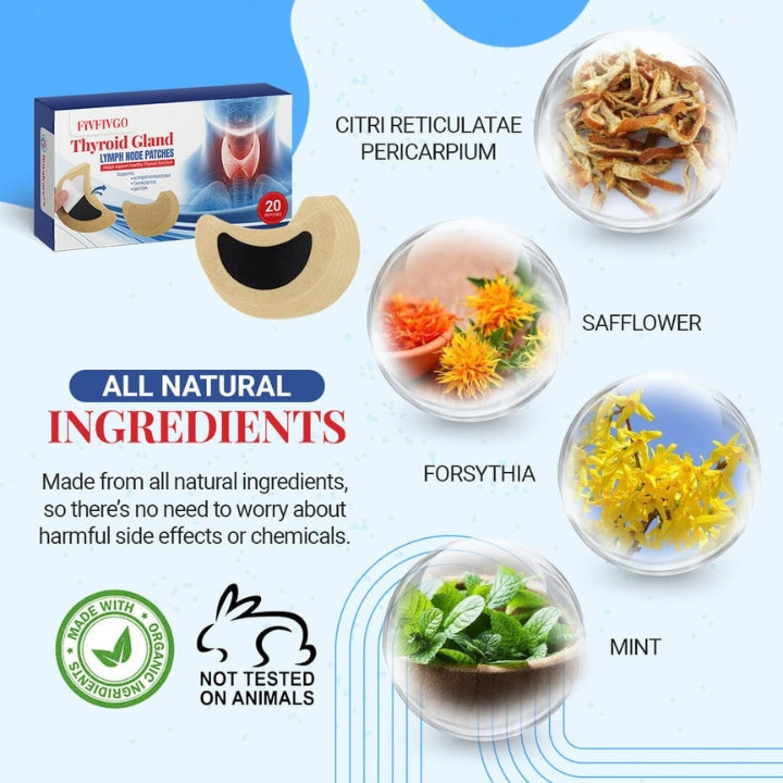 Fivfivgo™ Patches sur les ganglions lymphatiques de la glande thyroïde