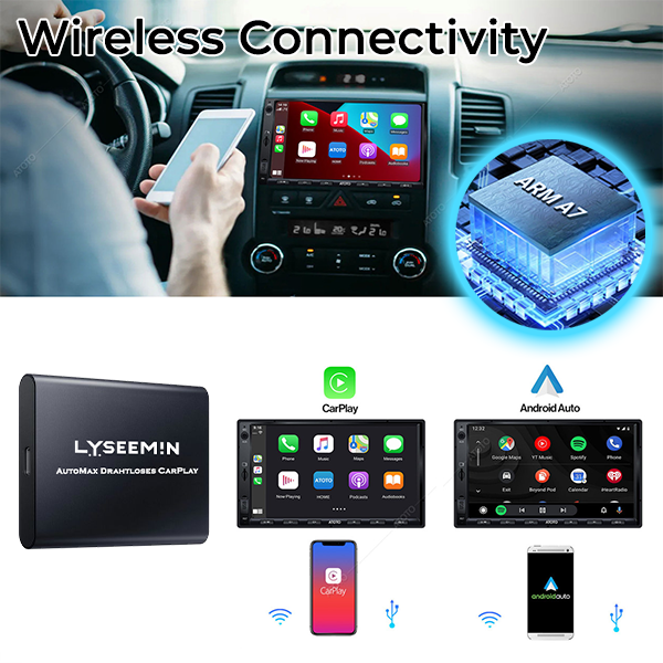 Lyseemin™ AutoMax Drahtloses-CarPlay