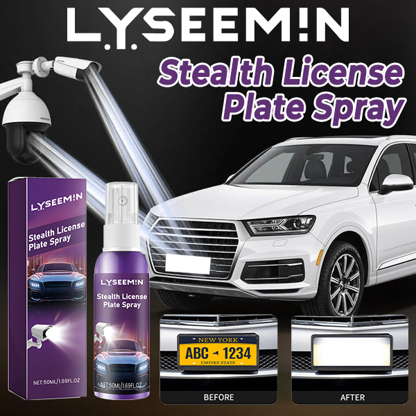Lyseemin™ Stealth License Plate Spray