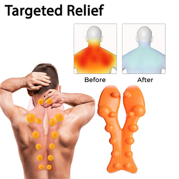 Fivfivgo™ Trapezius-Triggerpunkt-Rücken-/Nackenmassagegerät