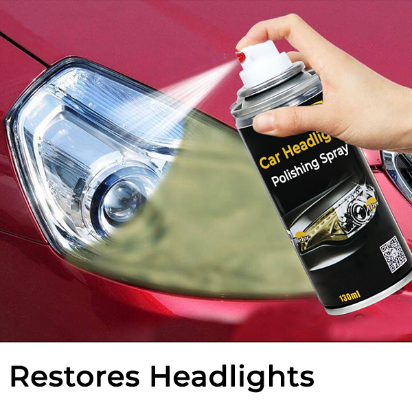 Car Headlight Polishing Spray