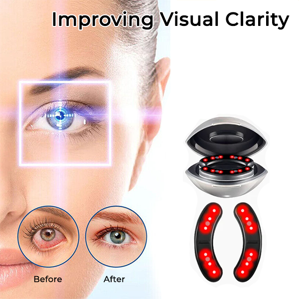 Fivfivgo™ Appareil de vitalité oculaire chauffant à microcourant VisionPlus