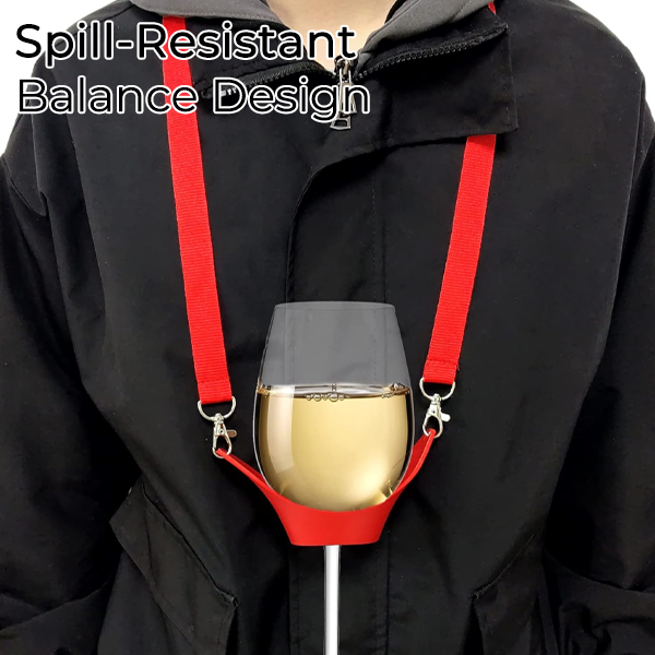 Hands-Free Wine Glass Holder