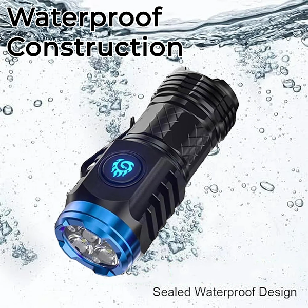 Lyseemin™ Three-Eyed Monster Mini Flash Super Power Flashlight