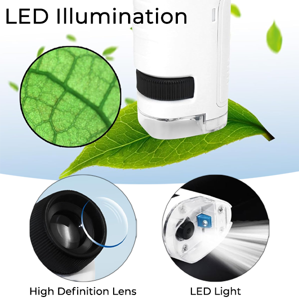 Kid's Portable Pocket Microscope