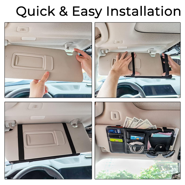Sun Visor Organizer