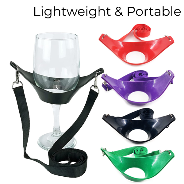 Hands-Free Wine Glass Holder
