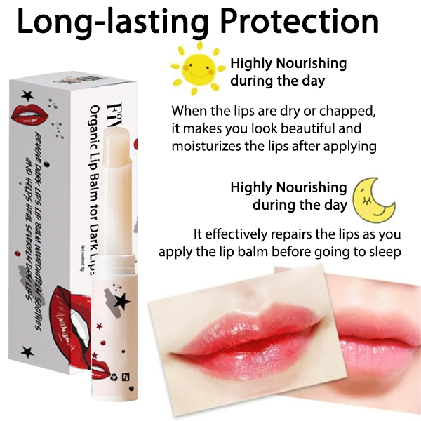Fivfivgo™ Organic Lip Balm for Dark Lips