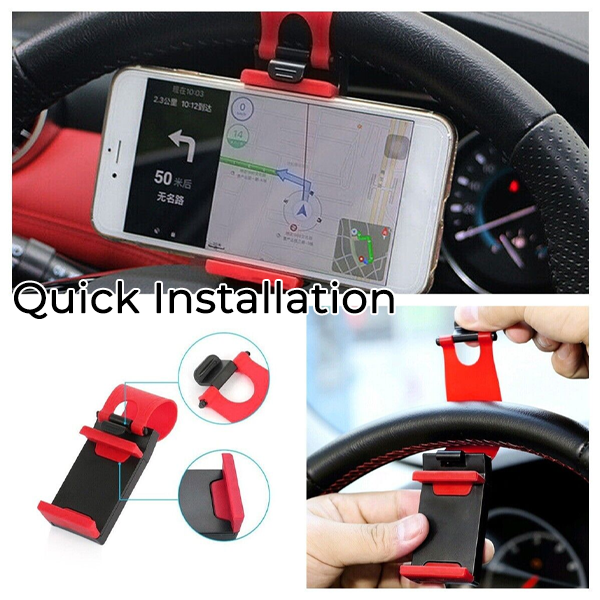 Steering Wheel Phone Holder