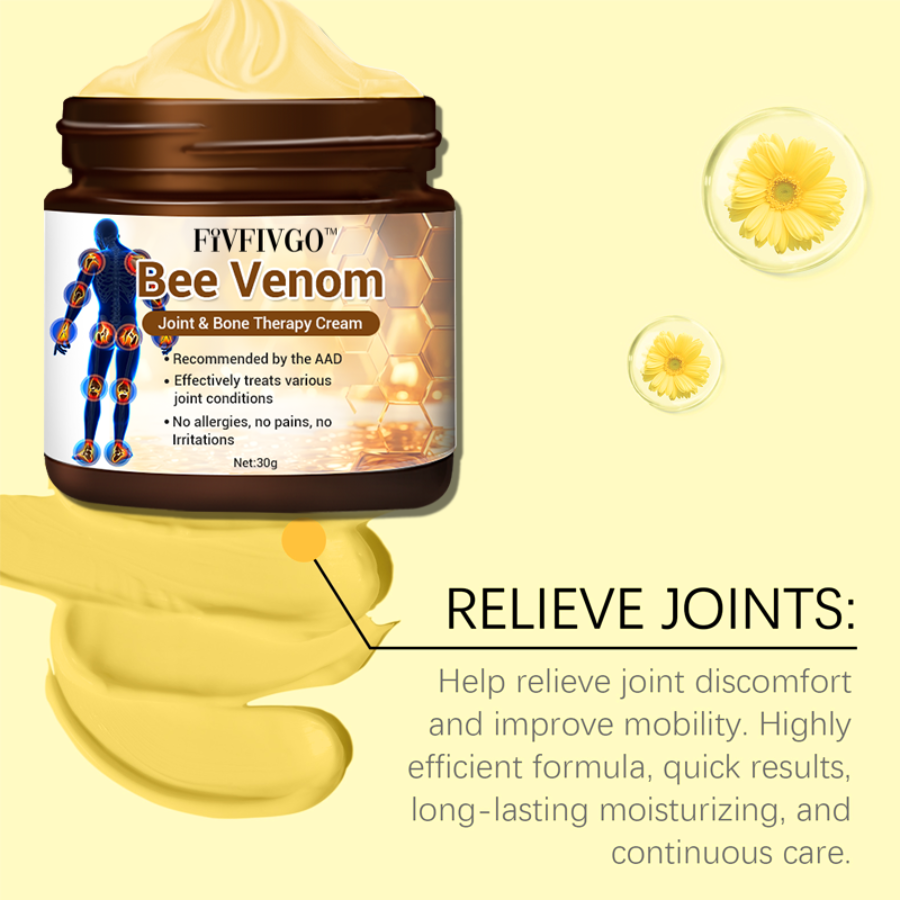 Fivfivgo™ Bee Venom Arthritis Therapy Cream (Specially for older adults & AAOS recommends)🔥