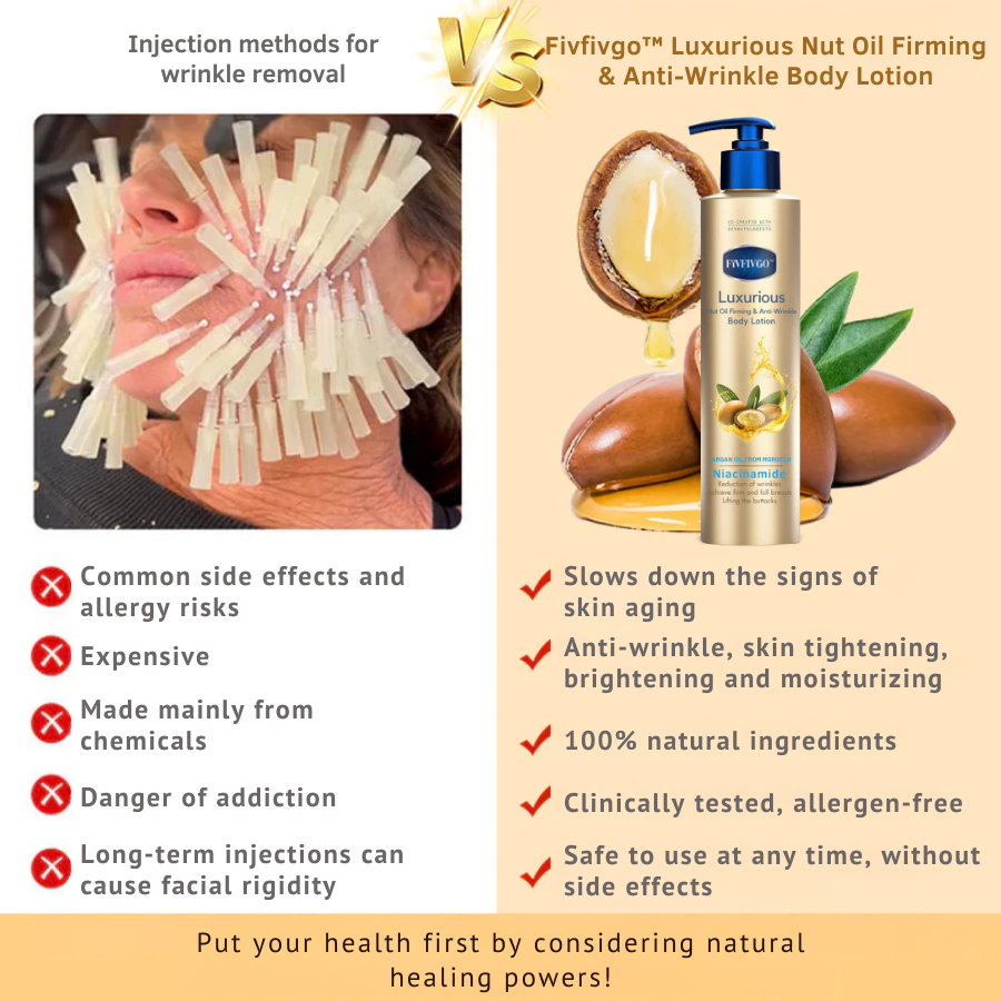 Fivfivgo™ Luxurious Nut Oil Firming & Anti-Wrinkle Body Lotion