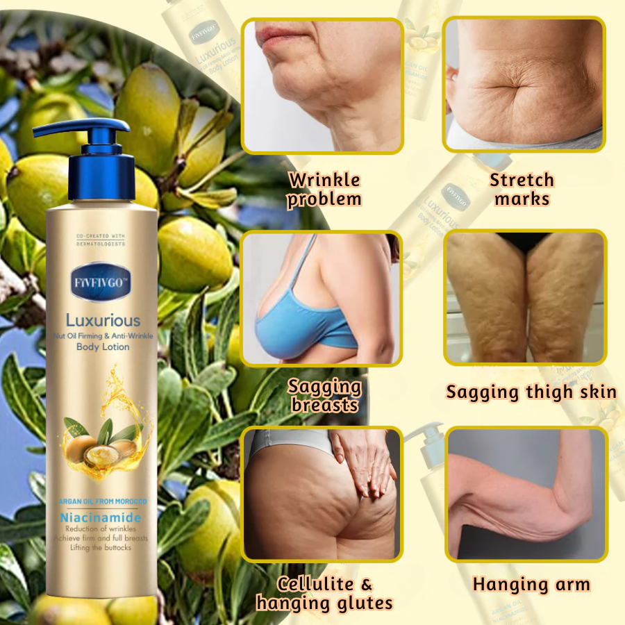 Fivfivgo™ Luxurious Nut Oil Firming & Anti-Wrinkle Body Lotion