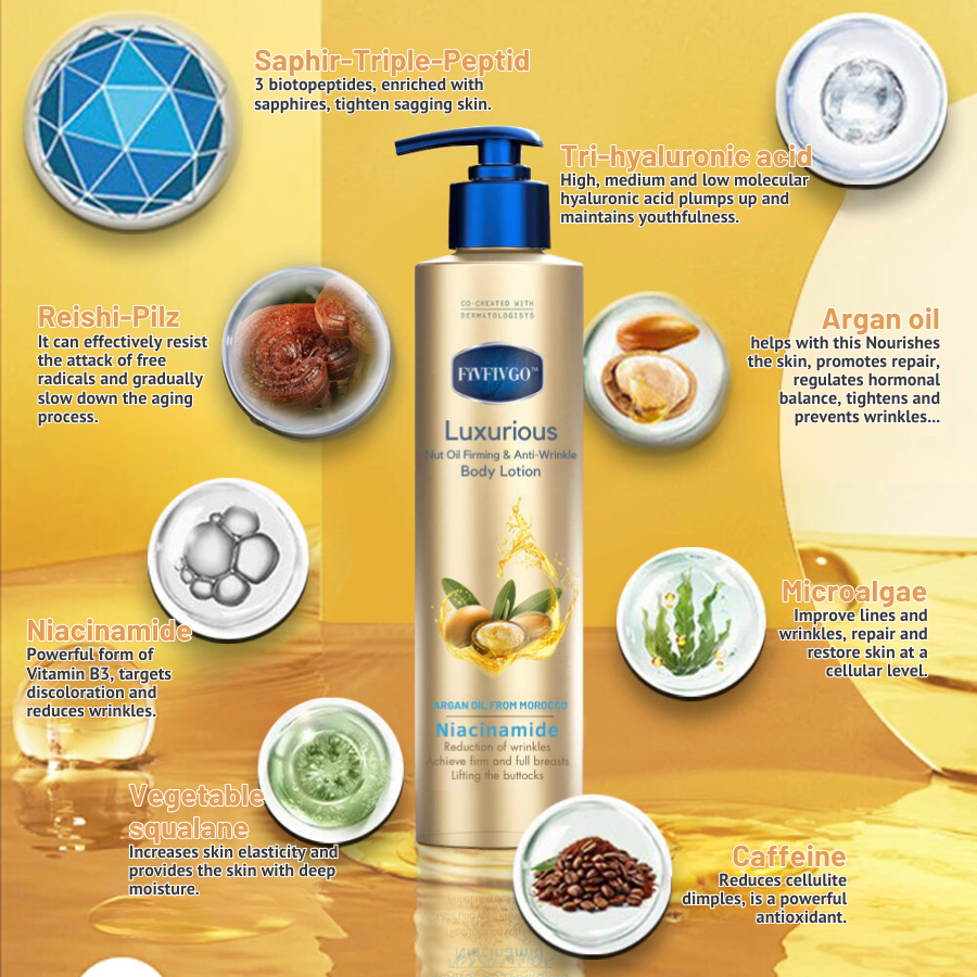 Fivfivgo™ Luxurious Nut Oil Firming & Anti-Wrinkle Body Lotion