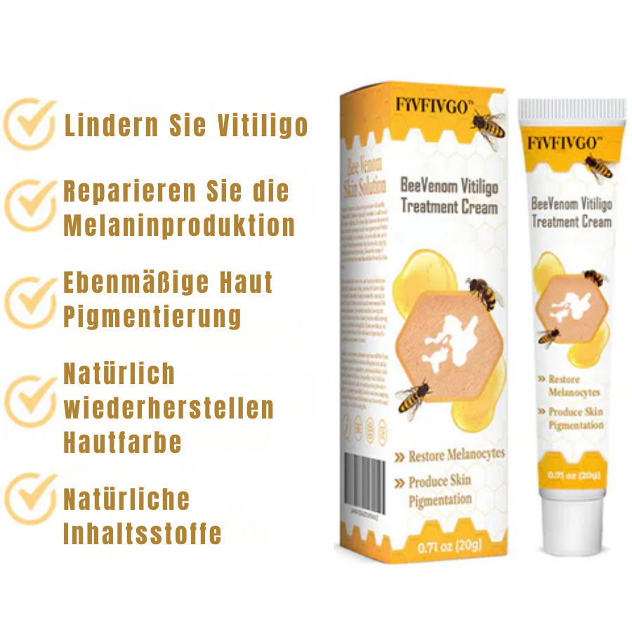 Fivfivgo™ BeeVenom Vitiligo Behandlung Creme
