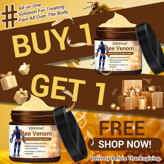 Fivfivgo™ Bee Venom Arthritis Therapy Cream (Specially for older adults & AAOS recommends)🔥